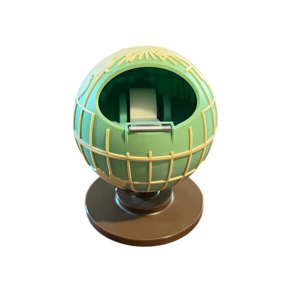 Scotch 3M Magic Tape dispenser Globe Explore the World 5" Weighted Refillable - Picture 1 of 8